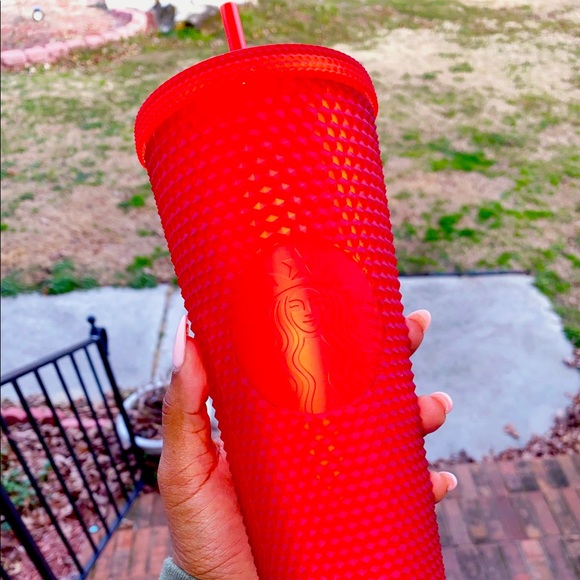 Red Rare Starbucks Matte Tumblr - Picture 1 of 2